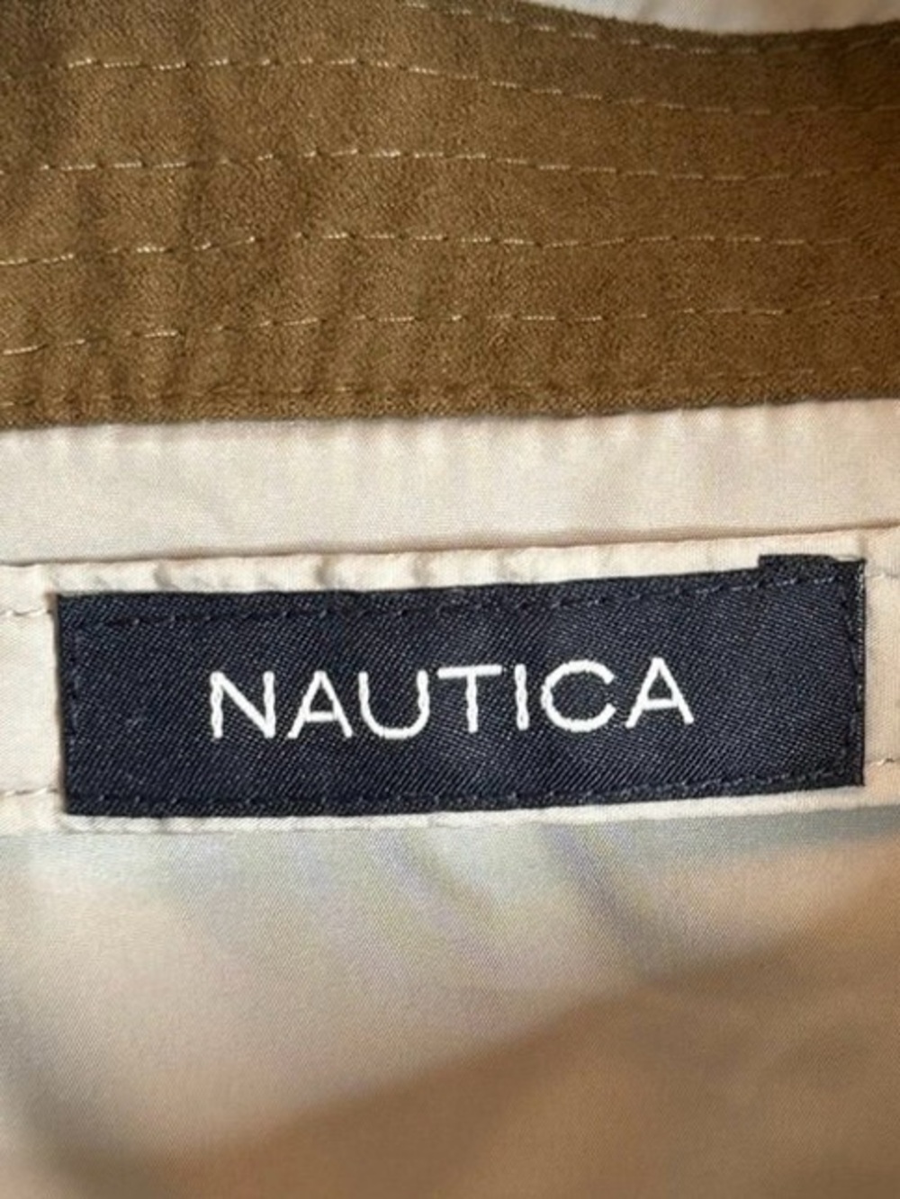 Men’s reversible tan/navy Nautical jacket size TG